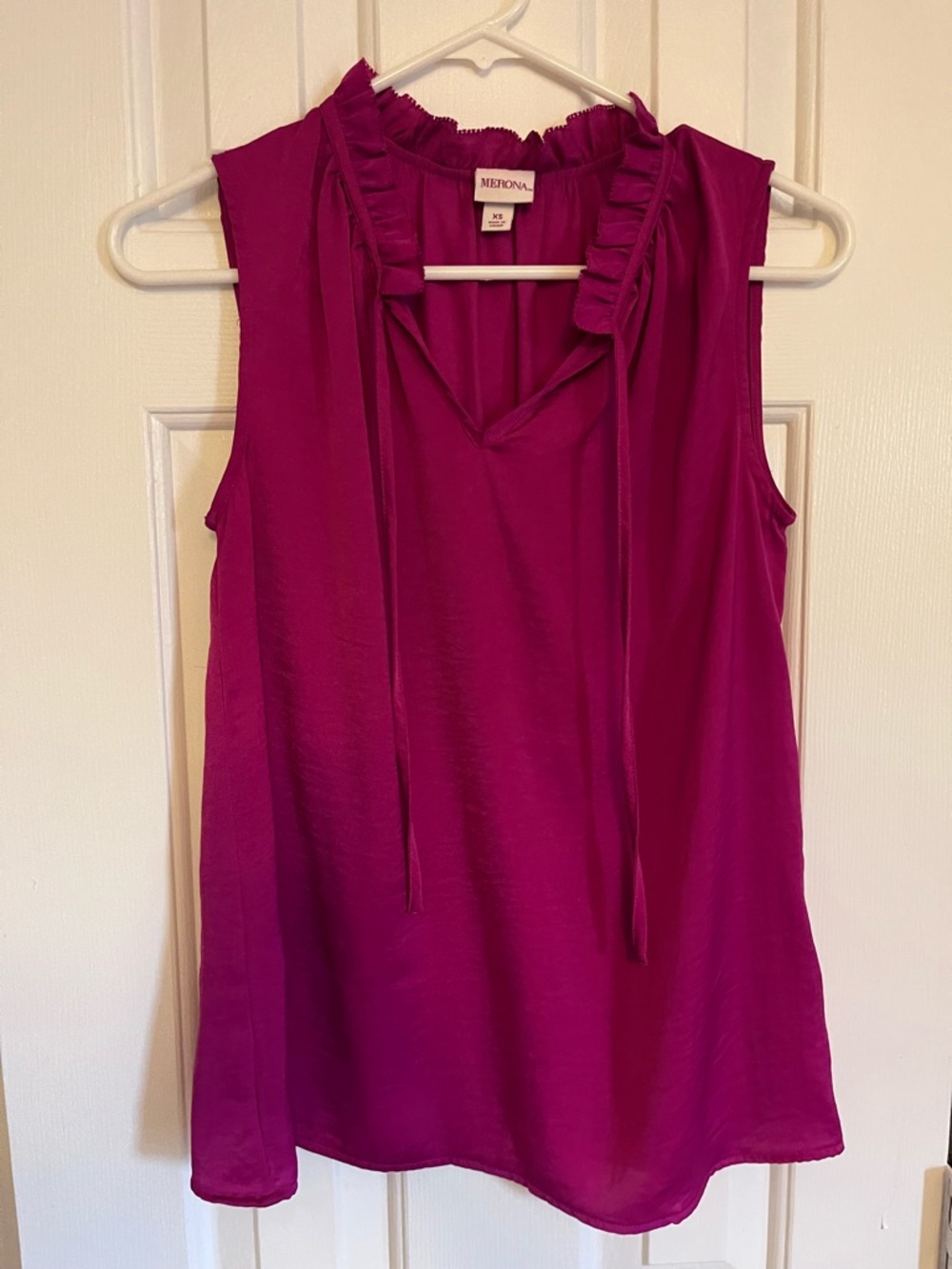 Merona Hot Pink Women's Blouse Size XS